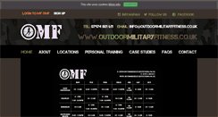 Desktop Screenshot of outdoormilitaryfitness.co.uk